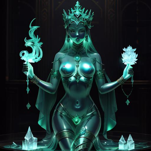 Emerald Statues